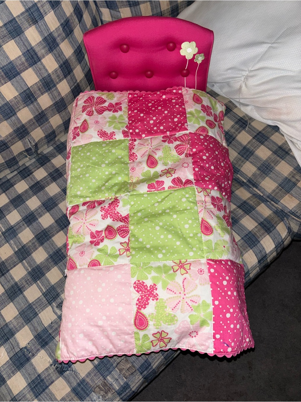 American Doll Bed & Bedding Set
